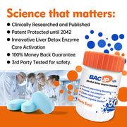 BAC-UP | Scientific NADH-Patented Formula with DHM | for A Better Tomorrow , The Best Sober Remedy | Not Hydration Products nor NASID. About This Item (30 Servings/Bottle)